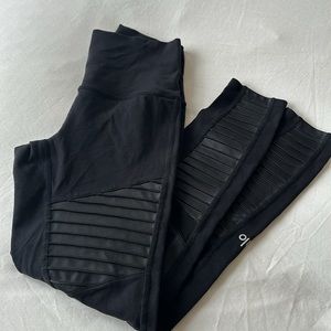 Alo Yoga moto leggings 7/8 - perfect condition , never worn!